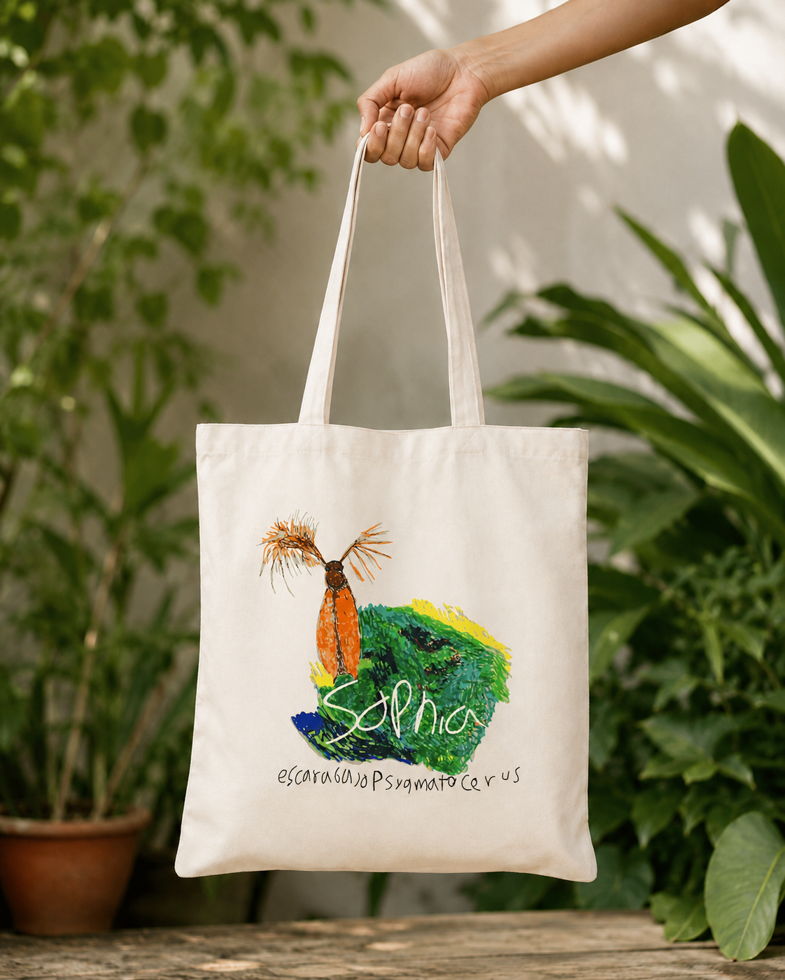 Tote bag · Escarabajo