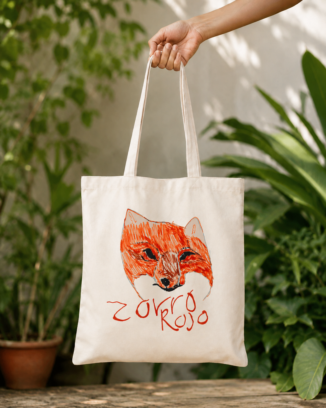 Tote bag · Zorro Rojo 2