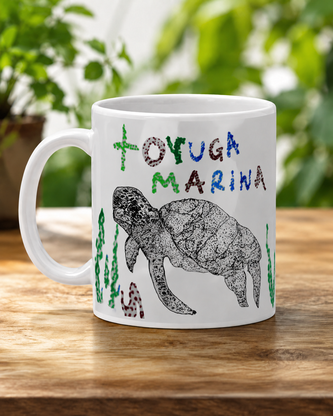 Pocillo · Tortuga marina