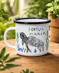 Pocillo Peltre · Tortuga Marina