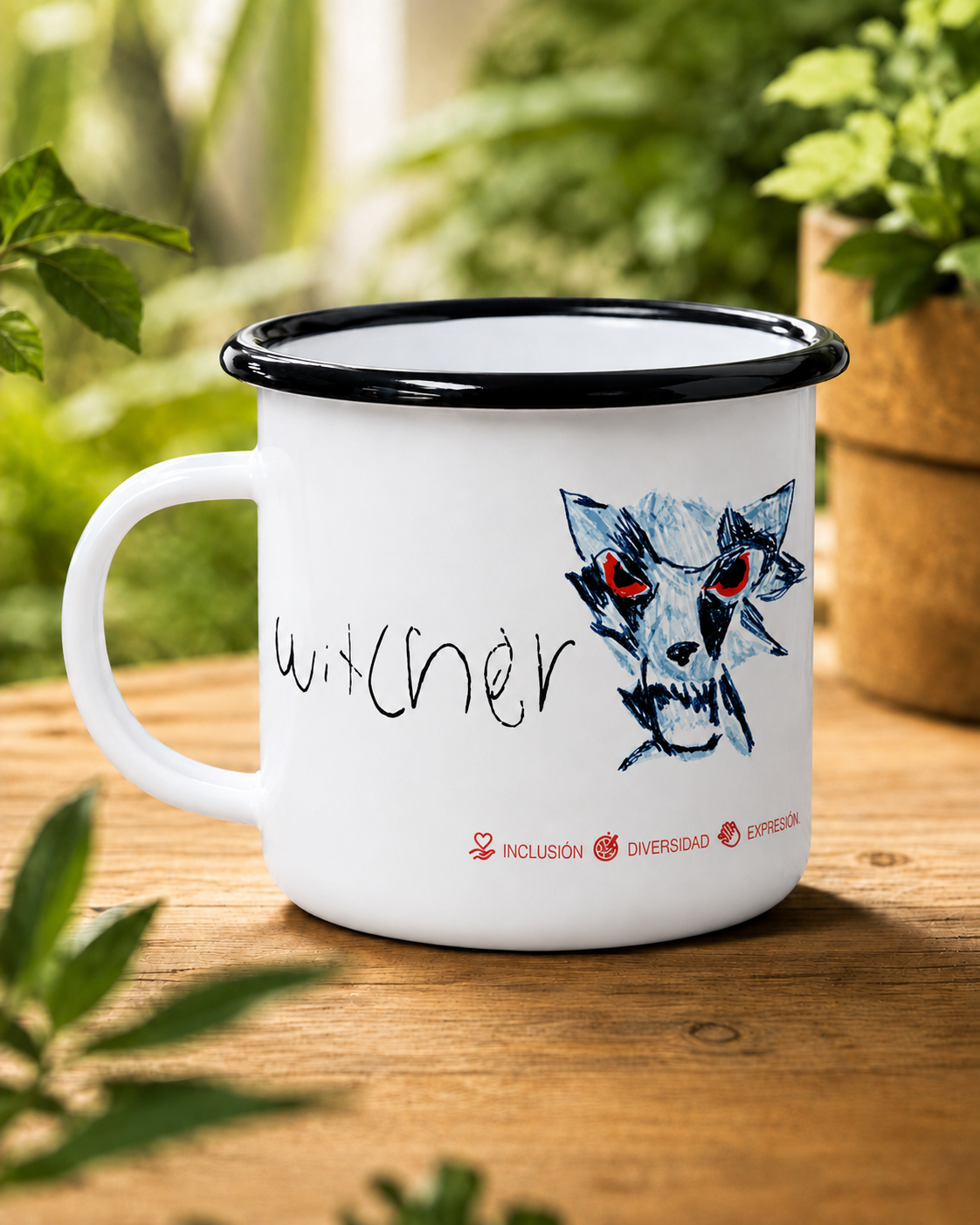 Pocillo Peltre · Witcher