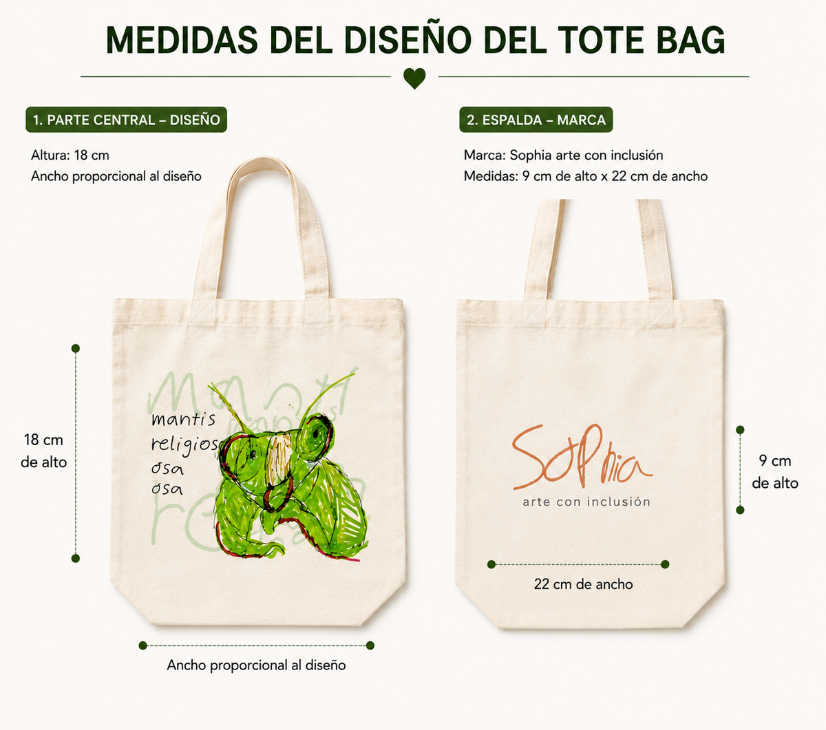 Tote bag · Mantis