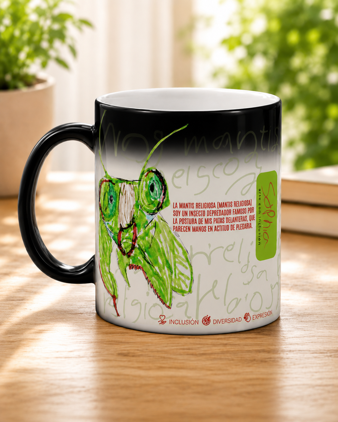 Pocillo Mágico · Mantis